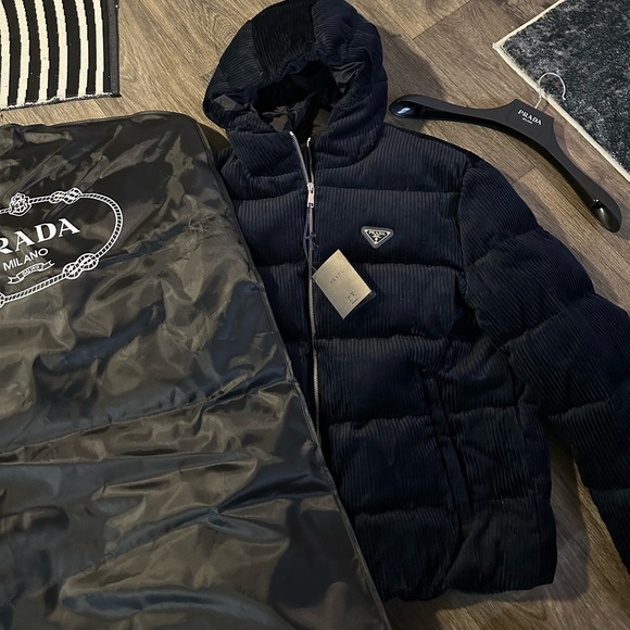 Prada Other - Men’s Prada Coat (S) French Blue Corduroy.